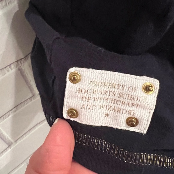 HARRY POTTER black shirt sleeve women shirt/size S - Picture 5 of 7